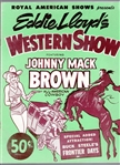 1959 Royal American Shows Present “Eddie Lloyd's Western Show Program