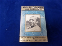 1931 Knute Rockne All American: The Life Story of this Great Man Builder by Harry A. Stuhldreher