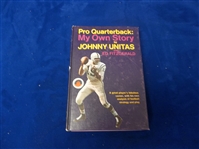 1968 Pro Quarterback: My Own Story by Johnny Unitas & Ed Fitzgerald