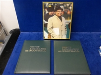 1973 Vince Lombardi on Football Two Volume Housed Edition with Leatherette Covers