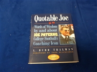 2000 Quotable Joe: Words of Wisdom by and About Joe Paterno by L. Budd Thalman