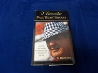 2001 I Remember Paul Bear Bryant by Al Browning
