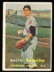 1957 Topps Baseball- #212 Rocky Colavito, Cleveland
