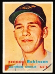1957 Topps Baseball- #328 Brooks Robinson, Orioles