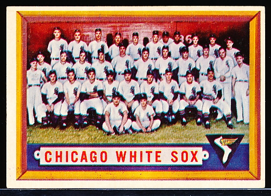 1957 Topps Baseball- #329 White Sox Team