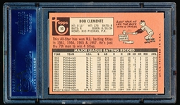 1969 Topps Baseball- #50 Bob Clemente, Pirates- PSA Ex-Mt 6