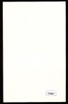 Autographed Ted Williams Re-Issued 1970's Exhibit “Baseball's Great Hall of Fame 3-3/8 x 5-3/8 Card- JSA Certified