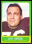 1963 Topps Ftbl. #19 Lou Groza SP
