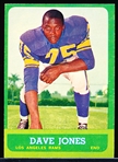 1963 Topps Ftbl. #44 Dave “Deacon" Jones RC