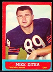 1963 Topps Ftbl. #62 Mike Ditka