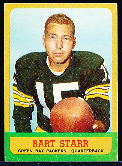 1963 Topps Ftbl. #86 Bart Starr