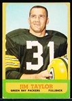 1963 Topps Ftbl. #87 Jim Taylor