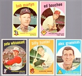 1959 Topps Bb- 9 Diff