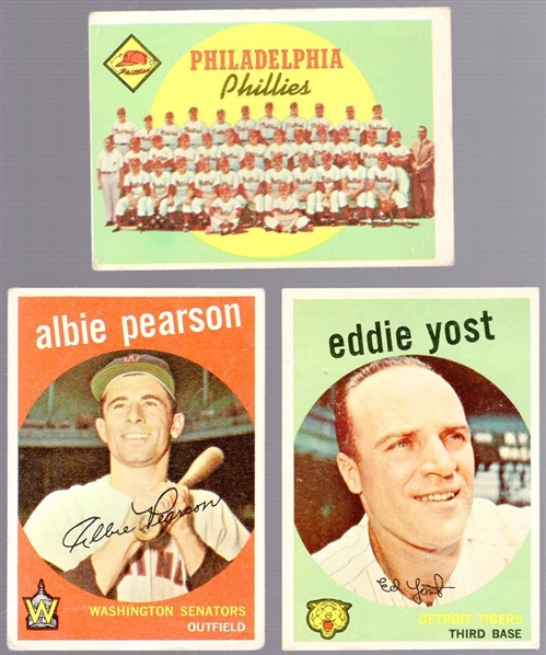 1959 Topps Bb- 15 Diff