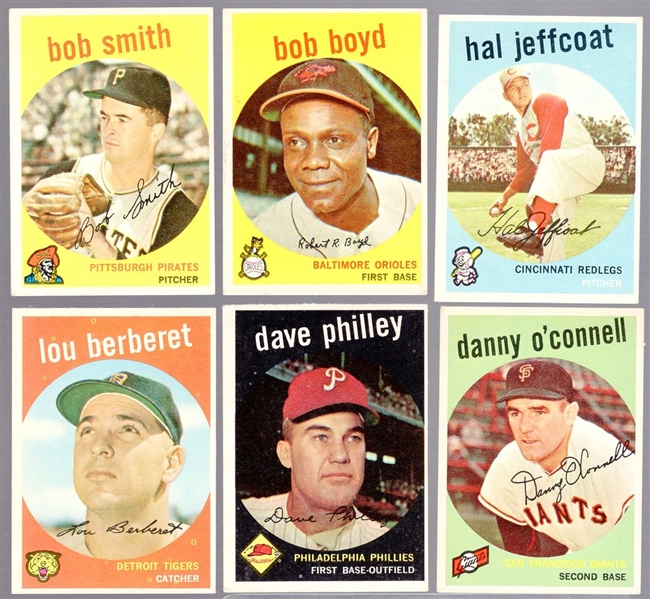 1959 Topps Bb- 12 Diff