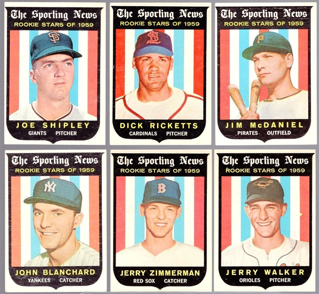 1959 Topps Bb- 12 Diff