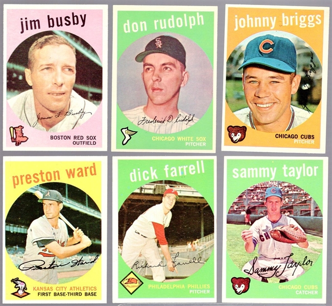1959 Topps Bb- 12 Diff