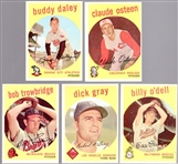 1959 Topps Bb- 9 Diff