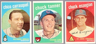 1959 Topps Bb- 16 Diff