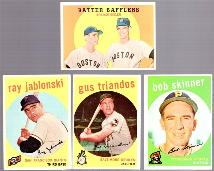 1959 Topps Bb- 12 Diff