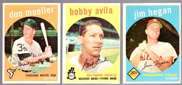 1959 Topps Bb- 12 Diff