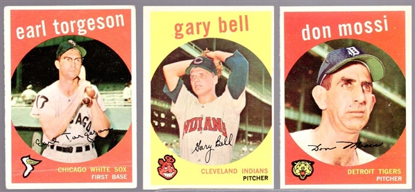 1959 Topps Bb- 20 Diff