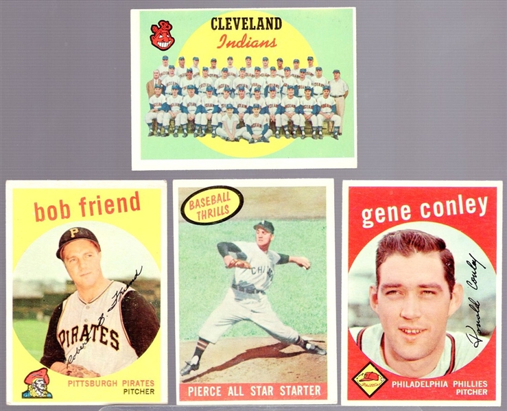 1959 Topps Bb- 4 Diff