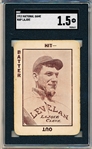 1913 WG5 National Game Baseball- Nap Lajoie, Cleve- SGC 1.5 (Fair)