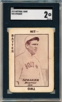 1913 WG5 National Game Baseball- Tris Speaker, Boston Am.- SGC 2 (Good)
