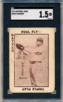 1913 WG5 National Game Baseball- Honus Wagner, Pittsburgh- SGC 1.5 (Fair)