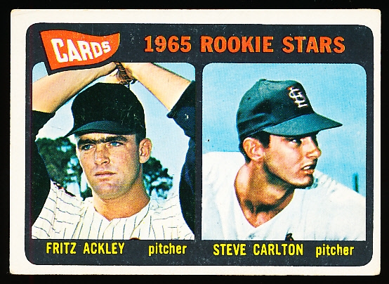 1965 Topps Baseball- #477 Steve Carlton RC