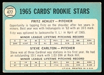 1965 Topps Baseball- #477 Steve Carlton RC