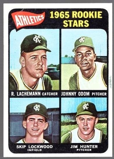 1965 Topps Baseball- #526 Jim Hunter RC