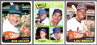 1965 Topps Baseball- 3 Diff