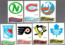 1973-74 Topps Hockey Stickers- 7 Diff