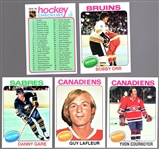 1975-76 Topps Hockey- 12 Diff
