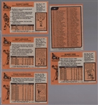 1975-76 Topps Hockey- 12 Diff