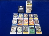 1972 Sunoco Football Stamps- A 3-3/4" Tall Pile of Individual Stamps