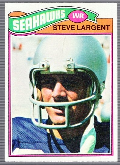 1977 Topps Ftbl. #177 Steve Largent RC