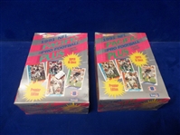 1991 Pacific Ftbl.- 2 Unopened Wax Boxes