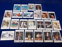 Autographed 1992 Impel “U.S. Olympicards"- 23 Diff.