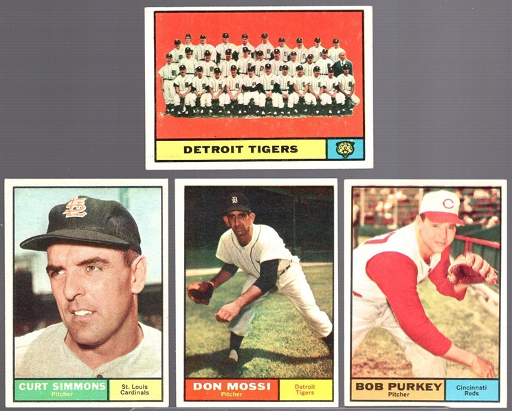  1961 Topps Baseball- 25 Diff