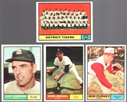  1961 Topps Baseball- 25 Diff