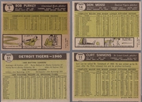  1961 Topps Baseball- 25 Diff