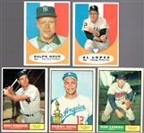 1961 Topps Baseball- 5 Diff