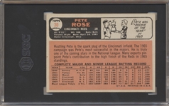 1966 Topps Baseball- #30 Pete Rose, Reds- SGC Authentic (Altered)