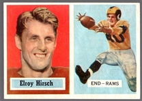 1957 Topps Football- #46 Elroy Hirsch, Rams