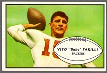 1953 Bowman Football- #3 Babe Parilli, Packers