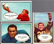 1953 Bowman Football- 3 Diff