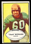 1953 Bowman Football- #24 Chuck Bednarik, Eagles